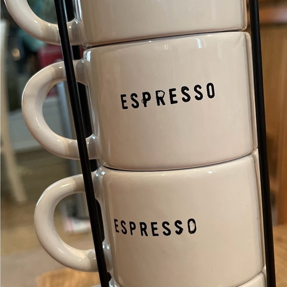 EUC Set of Stackable Espresso Cups - Picture 2 of 4